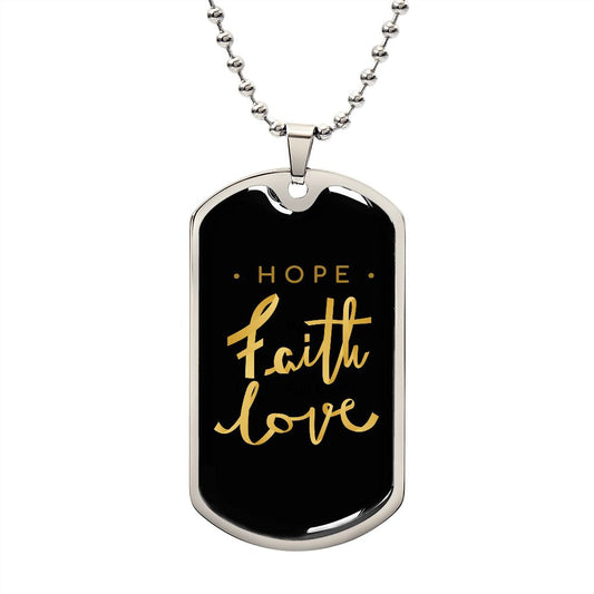 Hope  Faith Love | The Greatest Is Love