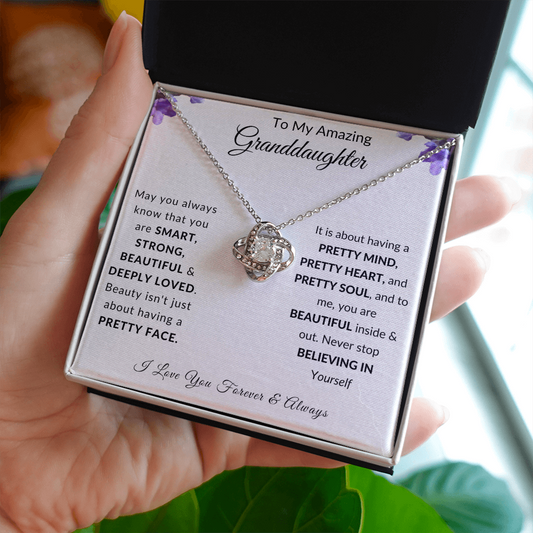To My Amazing Granddaughter | Forever Love Necklace