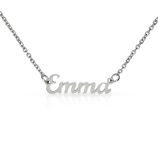 Name Necklace | Personalize Name Up To 10 Characters | Made & Ships From USA
